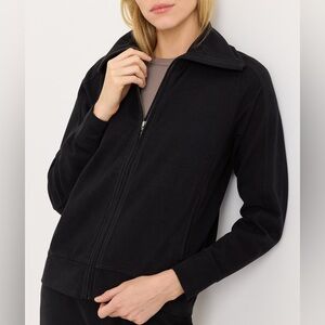 Pact Organic CloudKnit Jacket Black Small